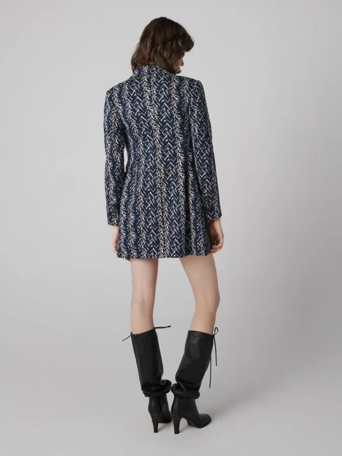 DVF Jackets and Coats Virginia Jacket Como Tweed 8211 Women