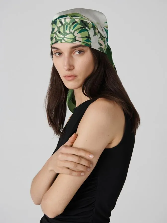 DVF Scarves and Hats Flag Scarf Fiddlehead Scarf 8211 Women