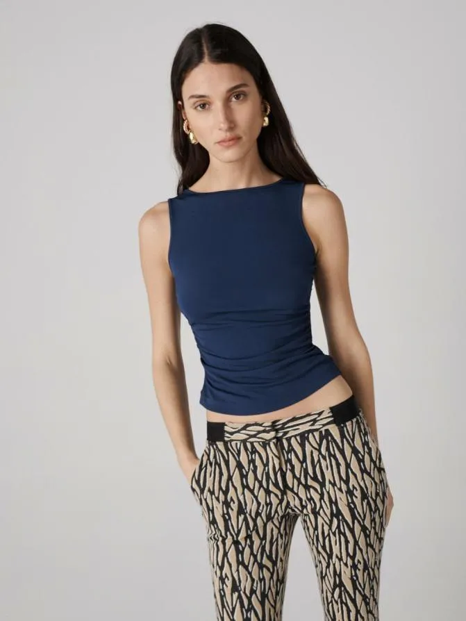 DVF Shirts and Tops Click Tank Classic Navy 8211 Women