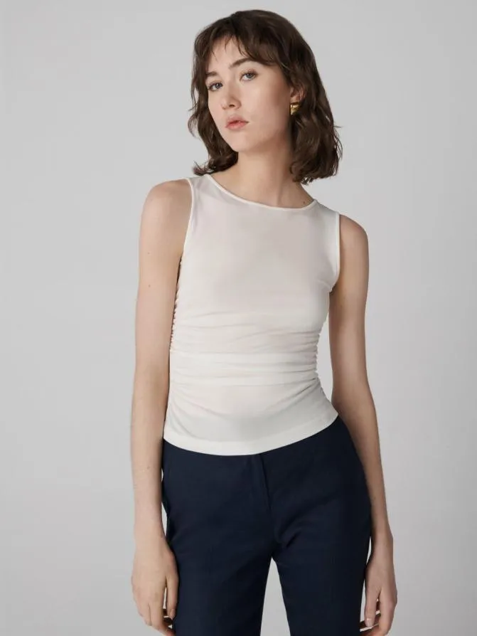 DVF Shirts and Tops Click Tank White 8211 Women