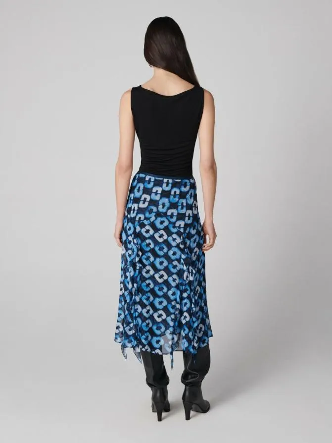 DVF Skirts Heavenly Skirt Tiny Shibori Links 8211 Women