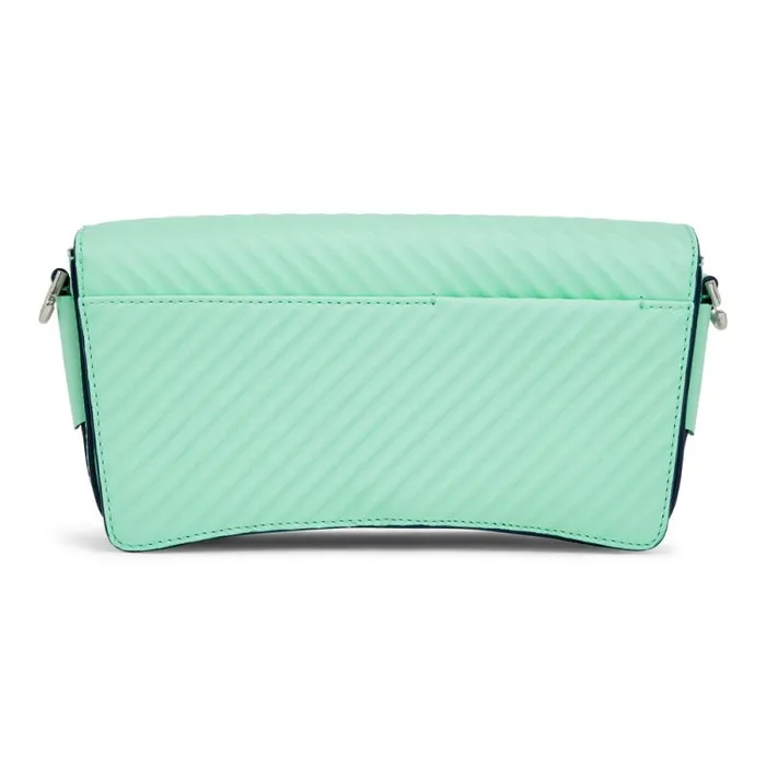 Ecco Crossbody and Shoulder Bags Bags and Accessories ECCO Pinch Compact Grooved Blue