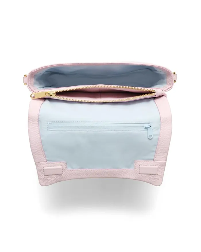 Ecco Crossbody and Shoulder Bags Bags and Accessories ECCO Pinch Medium Soft Pebbled Pink