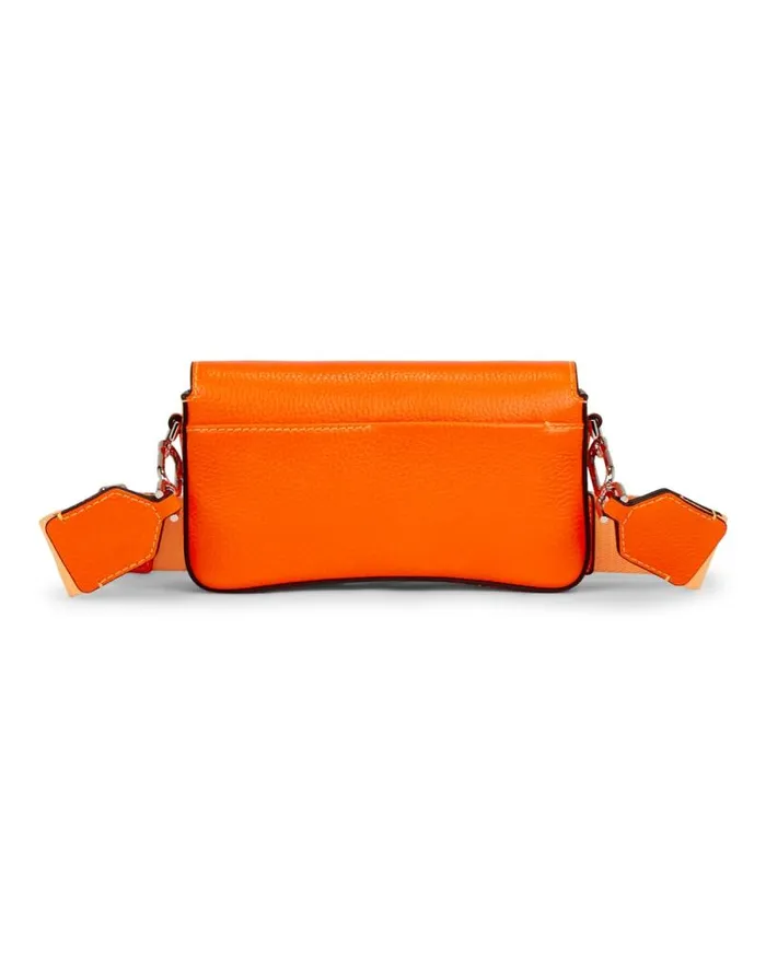 Ecco Crossbody and Shoulder Bags Bags and Accessories ECCO Pinch Small Pebbled Orange