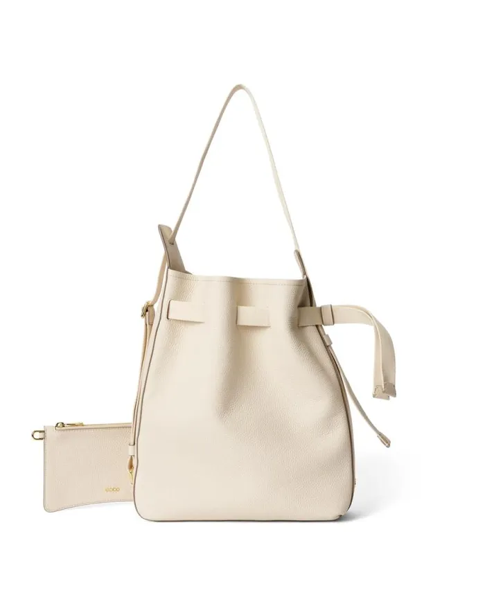 Ecco Crossbody and Shoulder Bags Bags and Accessories ECCO Sail Pebbled Beige Ecco Crossbody and Shoulder Bags Bags and Accessories ECCO Sail Pebbled Beige