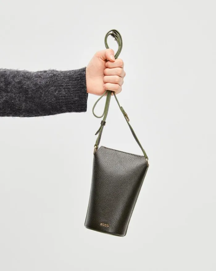 Ecco Pot Bags Bags and Accessories ECCO Pot Pebbled Brown Ecco Pot Bags Bags and Accessories ECCO Pot Pebbled Brown