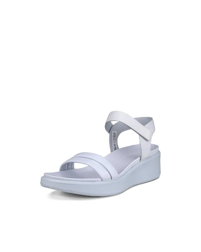 Ecco Sandals Women ECCO Flowt Wedge Lx Blue