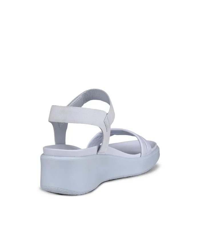 Ecco Sandals Women ECCO Flowt Wedge Lx Blue