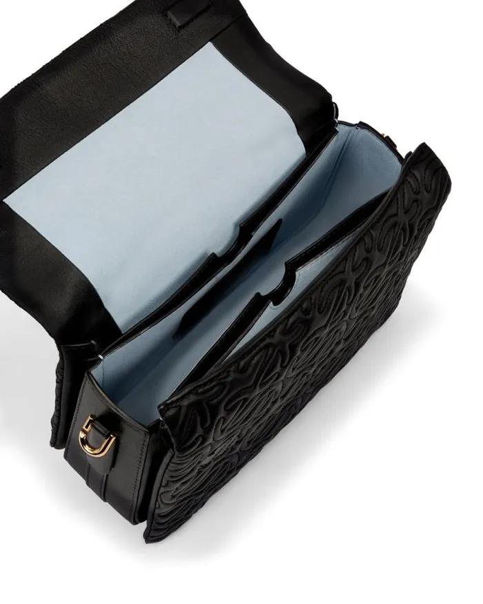 Ecco Totes and Handbags Bags and Accessories ECCO Pinch Large Quilted Wave Black Ecco Totes and Handbags Bags and Accessories ECCO Pinch Large Quilted Wave Black
