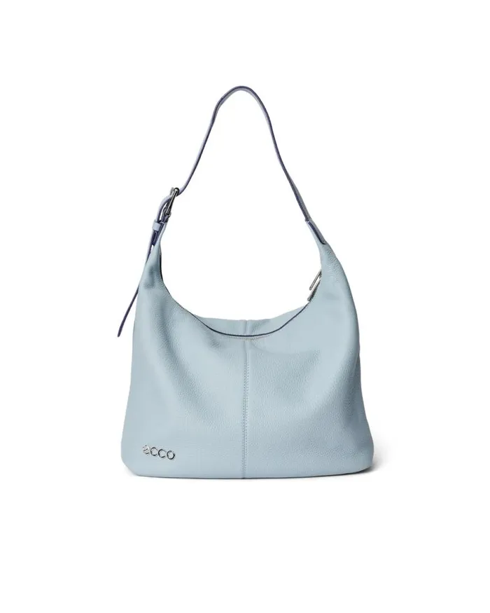 Ecco Totes and Handbags Bags and Accessories ECCO Soft Medium Pebbled Blue