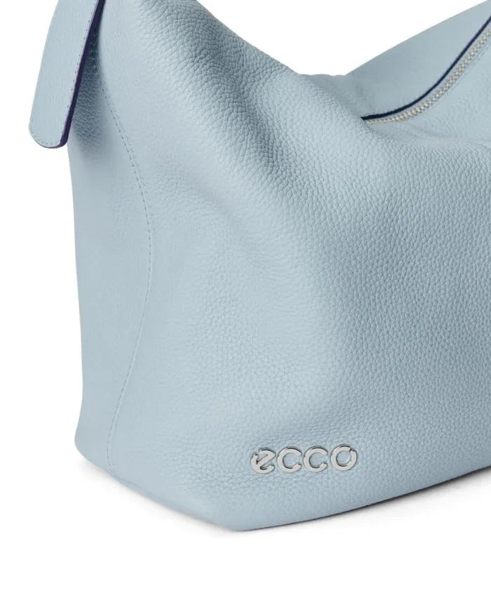 Ecco Totes and Handbags Bags and Accessories ECCO Soft Medium Pebbled Blue Ecco Totes and Handbags Bags and Accessories ECCO Soft Medium Pebbled Blue
