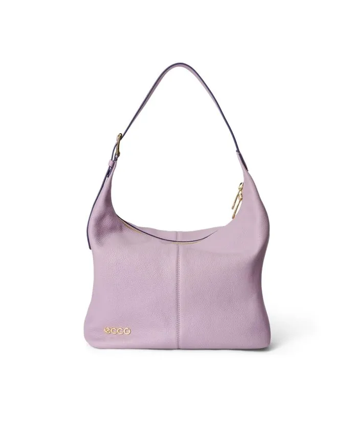 Ecco Totes and Handbags Bags and Accessories ECCO Soft Medium Pebbled Purple
