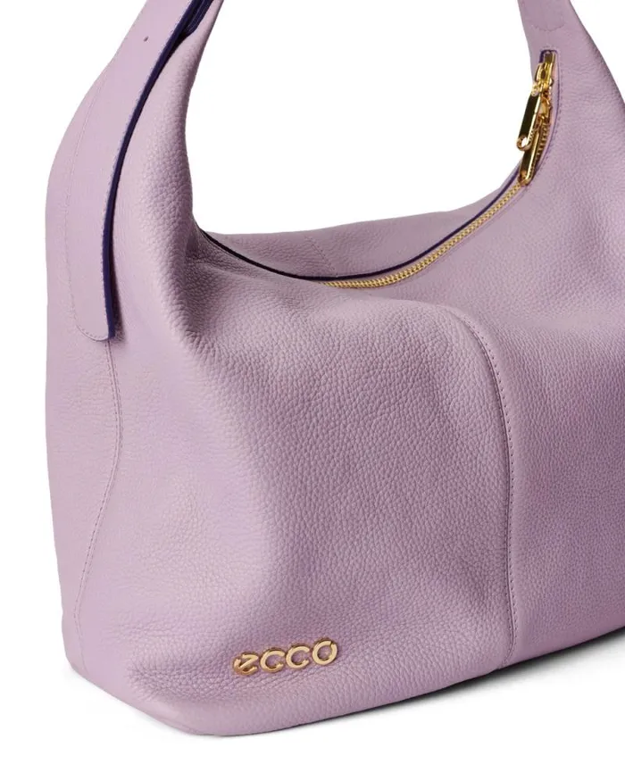 Ecco Totes and Handbags Bags and Accessories ECCO Soft Medium Pebbled Purple Ecco Totes and Handbags Bags and Accessories ECCO Soft Medium Pebbled Purple