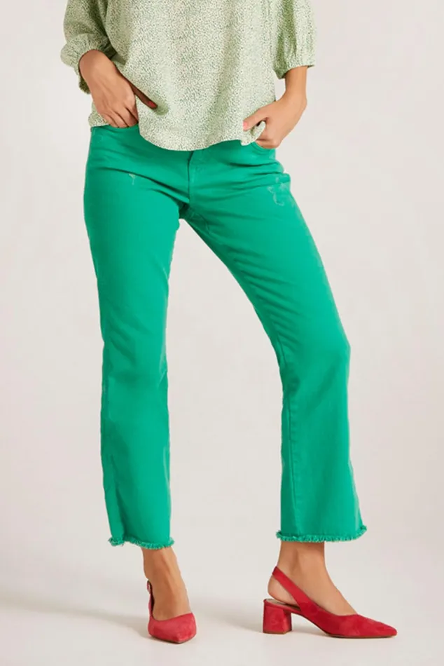 ELLIE JEANS 14851 640 Grass 640 Women IN FRONT PANTS