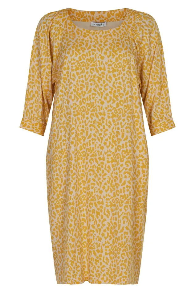 ELSI DRESS 14937 708 Yellow 708 Women IN FRONT DRESSES