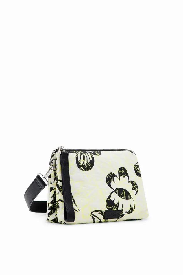 Embroidered Floral Crossbody Bag Women Desigual Crossbody Bags