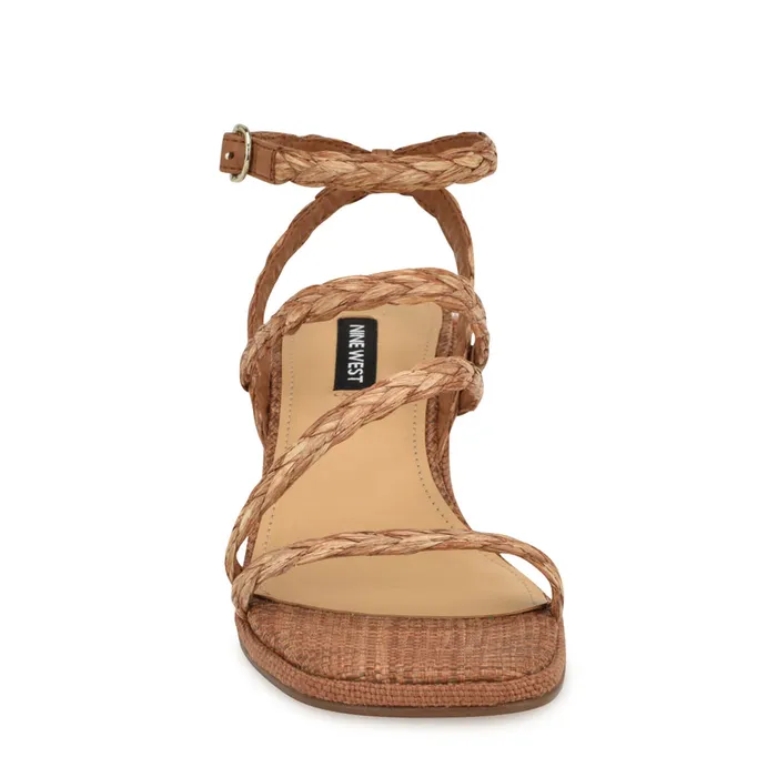 Emolly Raffia Block Heel Sandals Emolly Raffia Block Heel Sandals