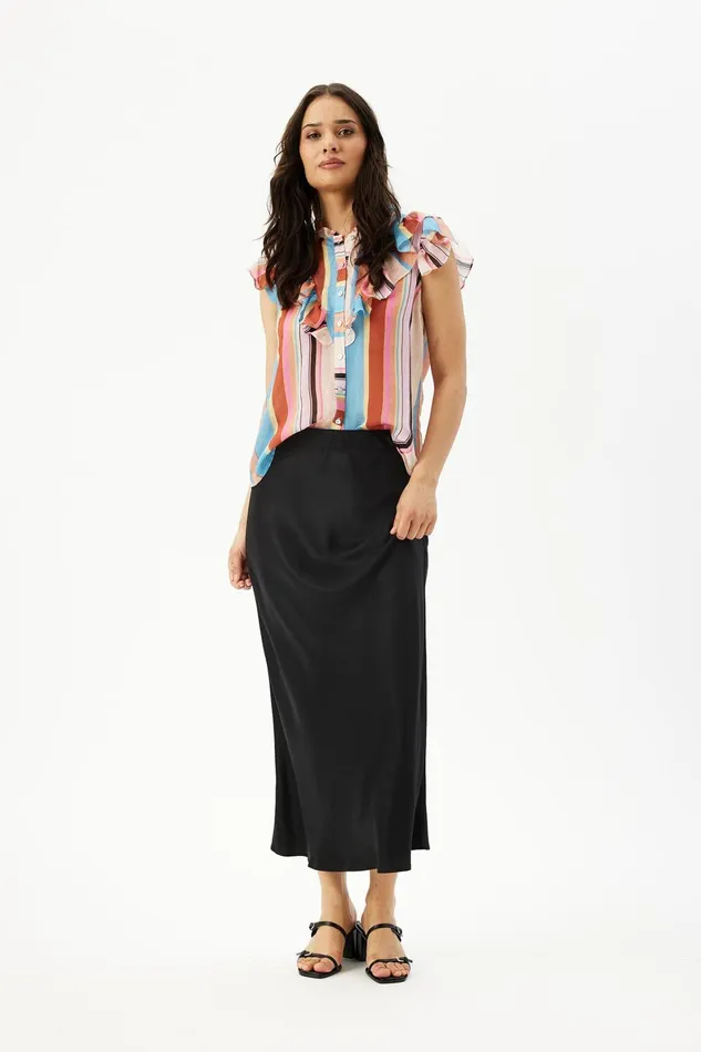 ESMERALDA SKIRT 16368 999 Black 999 Women IN FRONT SKIRTS