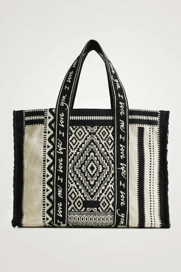 Ethnic Shopper Women Desigual Shopper and Tote Bags