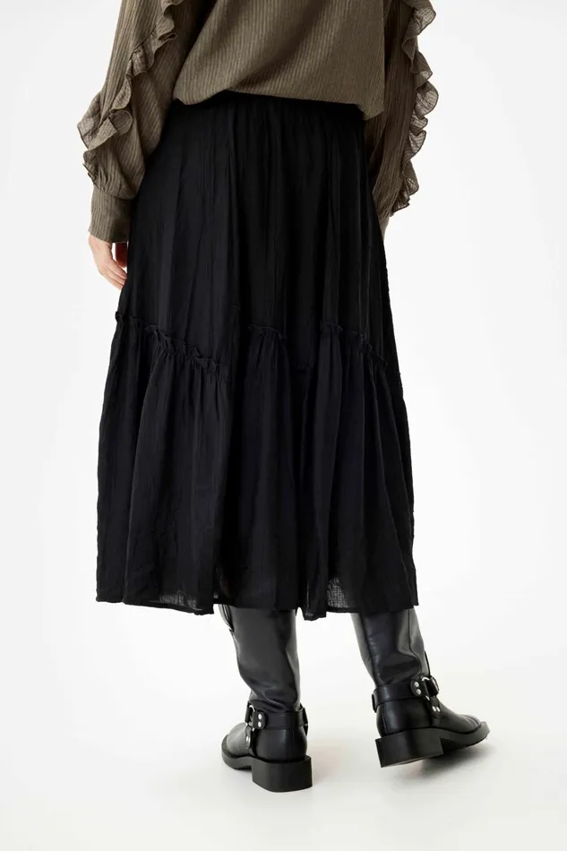 FALULA SKIRT 16403 999 Black 999 Women IN FRONT SKIRTS