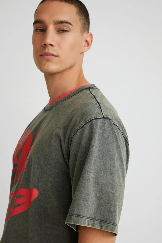 Feline Tshirt Mens Desigual Tshirt and Polos