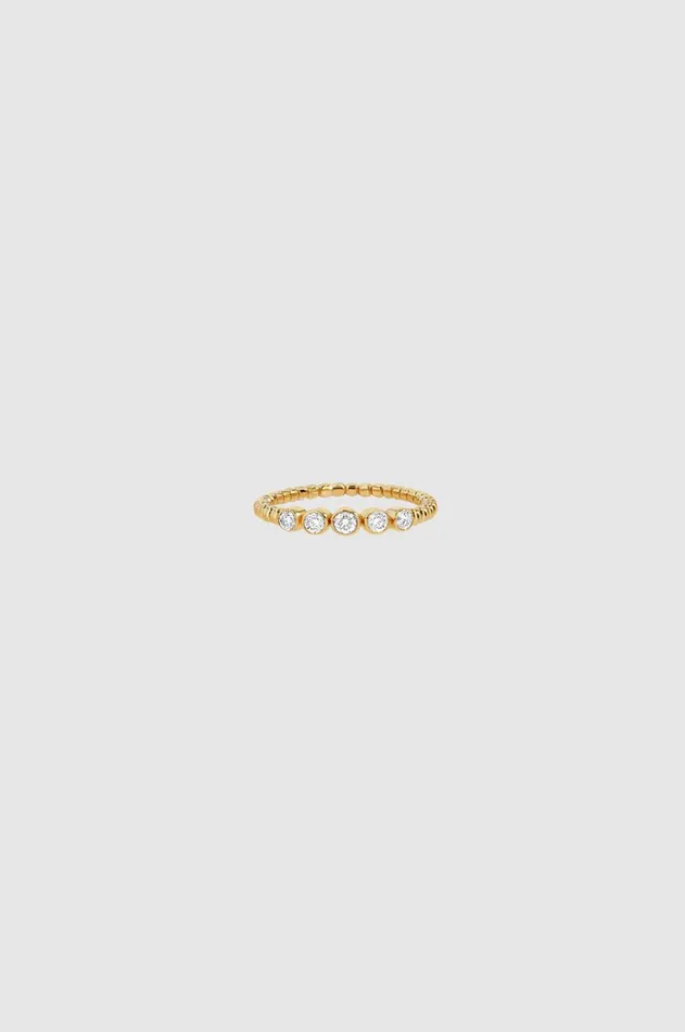 Fine Jewelry Women ANINE BING Gradual Diamond Pinky Ring 8211 14k Gold