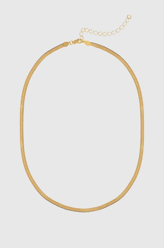 Fine Jewelry Women ANINE BING Ribbon Coil Necklace In Gold ANINE BING