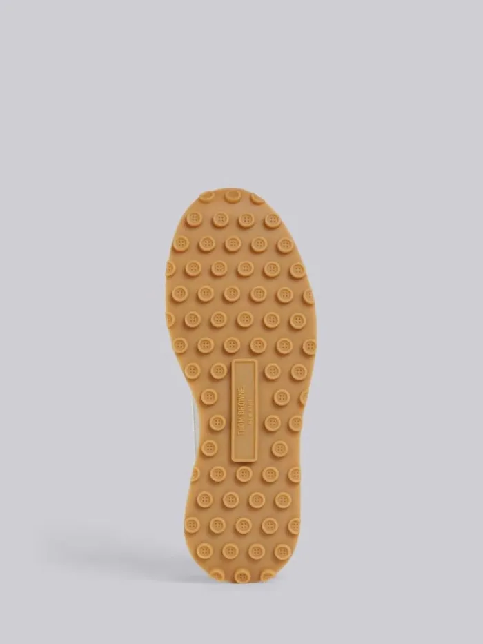 Fine Kid Suede Tech Runner White Women Thom Browne Sneakers Fine Kid Suede Tech Runner White Women Thom Browne Sneakers