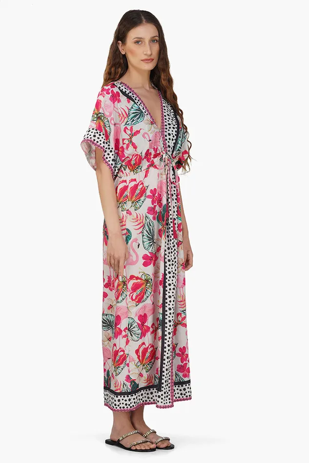 Flamingo Paradise Printed Dress Flamingo Paradise Printed Dress