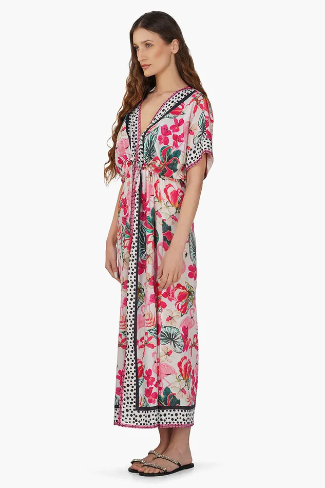 Flamingo Paradise Printed Dress Flamingo Paradise Printed Dress