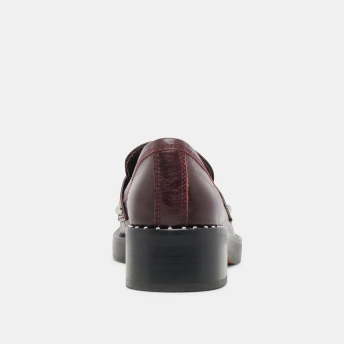 Flats and Loafers Women Dolce Vita Aliane Loafers Mulberry Leather