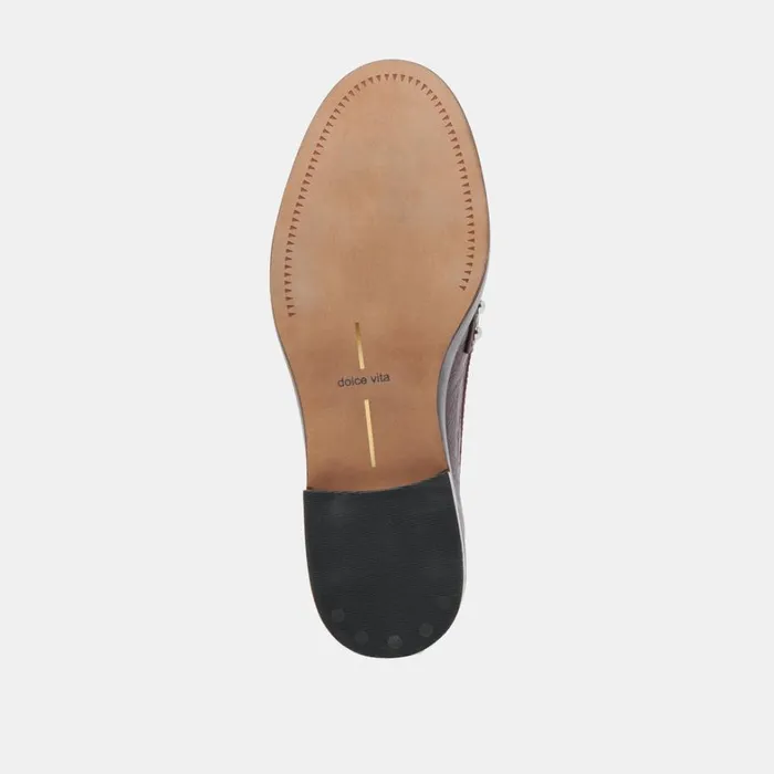 Flats and Loafers Women Dolce Vita Aliane Loafers Mulberry Leather