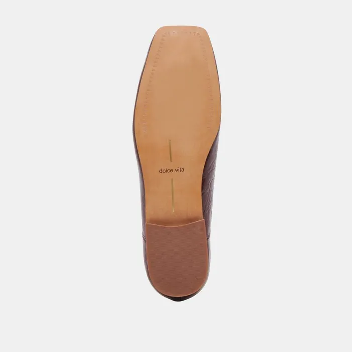 Flats and Loafers Women Dolce Vita Anisa Ballet Flats Cranberry Crinkle Patent