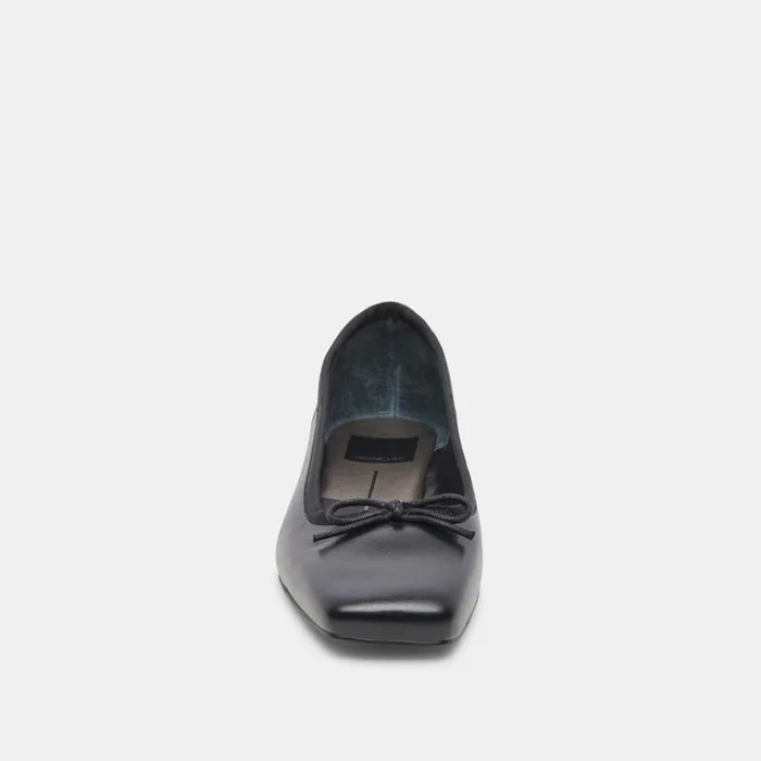 Flats and Loafers Women Dolce Vita Anisa Wide Ballet Flats Black Leather