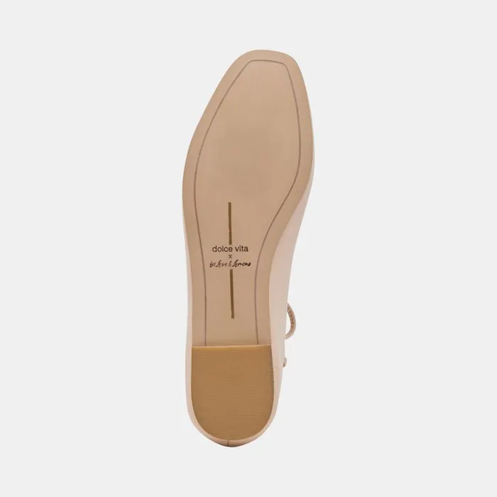 Flats and Loafers Women Dolce Vita Beate Ballet Flats Light Pink Leather