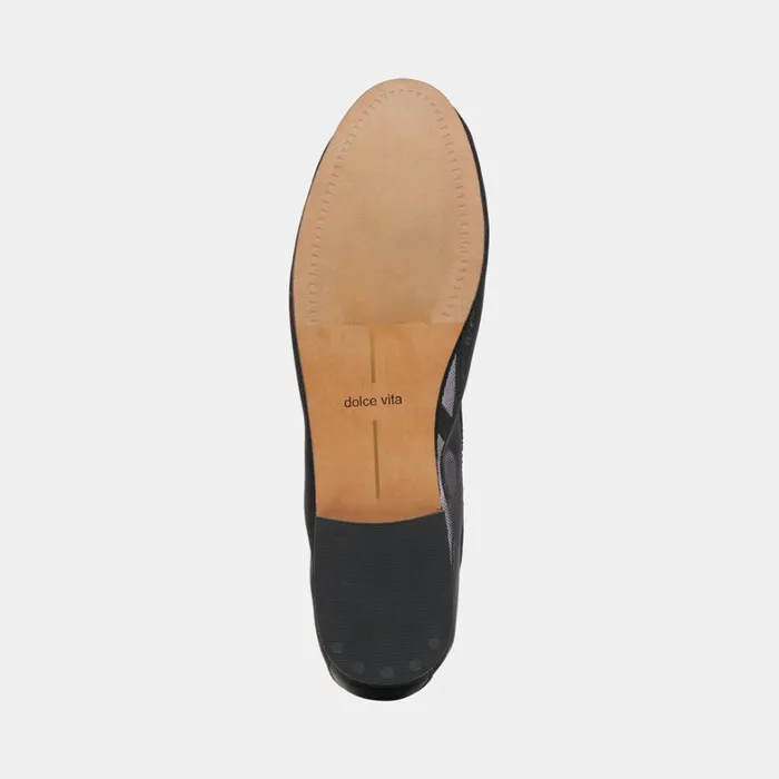 Flats and Loafers Women Dolce Vita Cadel Ballet Flats Black Pearls