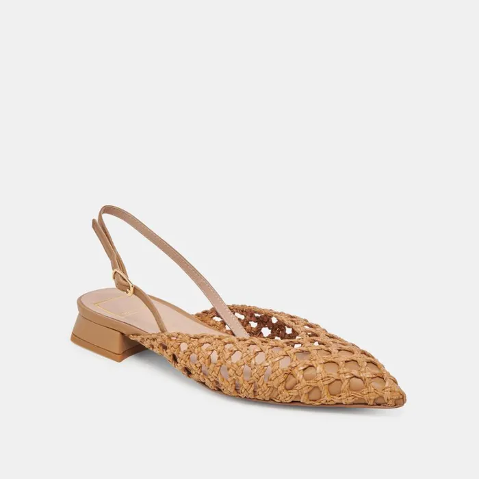 Flats and Loafers Women Dolce Vita Cyndi Flats Natural Woven