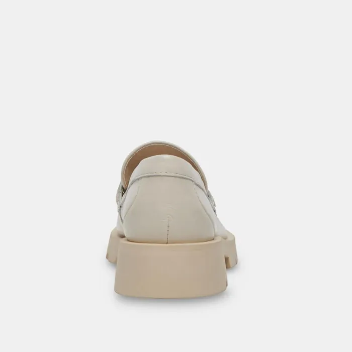 Flats and Loafers Women Dolce Vita Elias Flats Off White Crinkle Patent