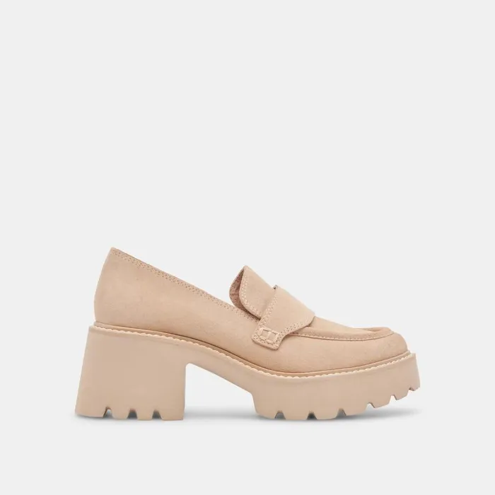 Flats and Loafers Women Dolce Vita Halona Loafers Dune Suede