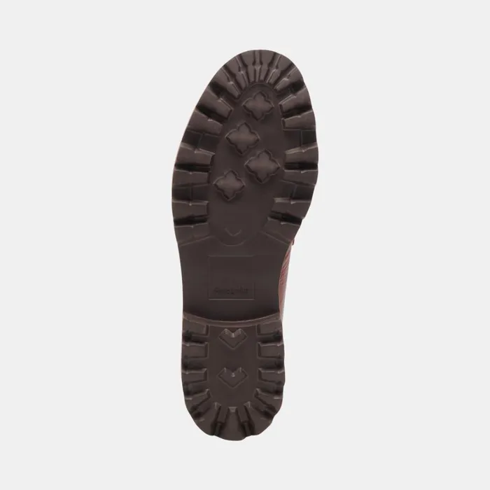 Flats and Loafers Women Dolce Vita Malila Loafers Brown Crinkle Patent