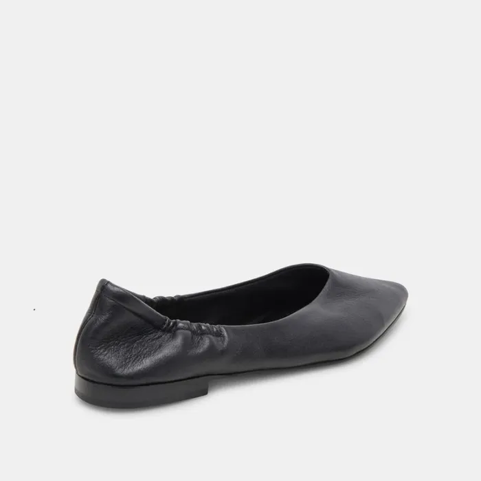 Flats and Loafers Women Dolce Vita Nadav Ballet Flats Black Leather