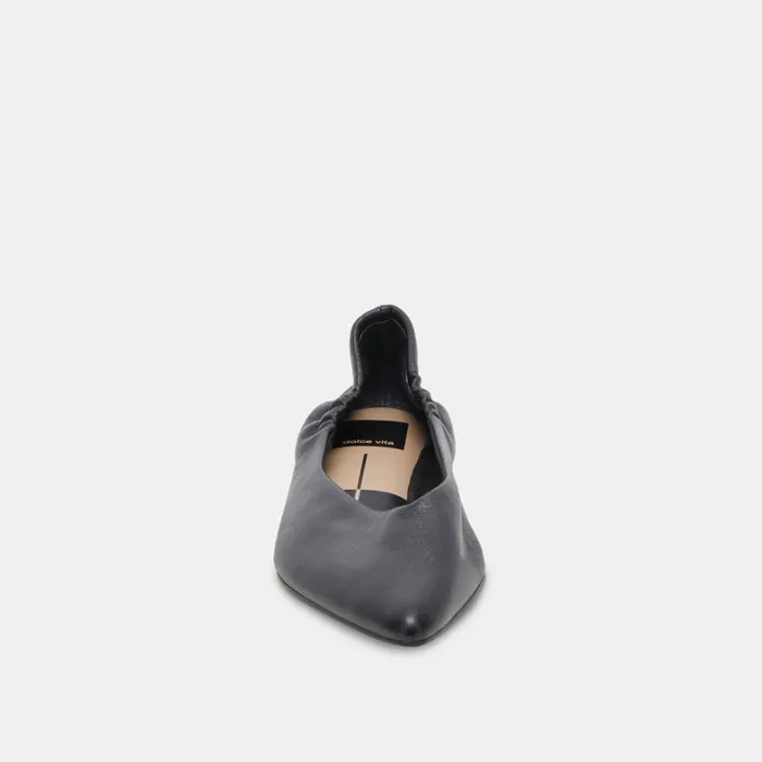 Flats and Loafers Women Dolce Vita Nadav Ballet Flats Black Leather