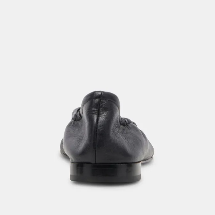 Flats and Loafers Women Dolce Vita Nadav Ballet Flats Black Leather