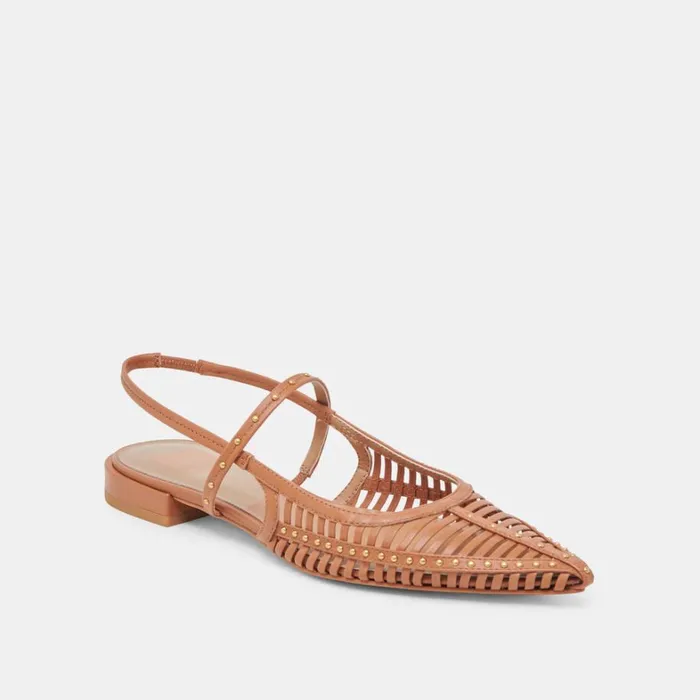 Flats and Loafers Women Dolce Vita Phinly Flats Saddle Leather