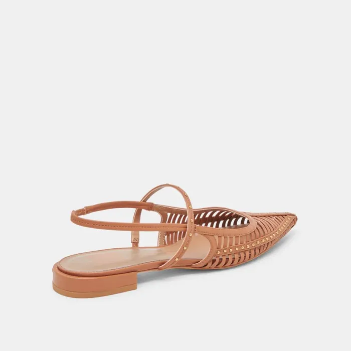 Flats and Loafers Women Dolce Vita Phinly Flats Saddle Leather