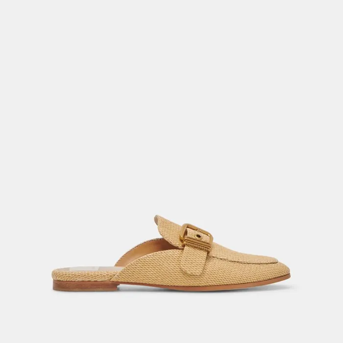 Flats and Loafers Women Dolce Vita Santel Flats Honey Raffia