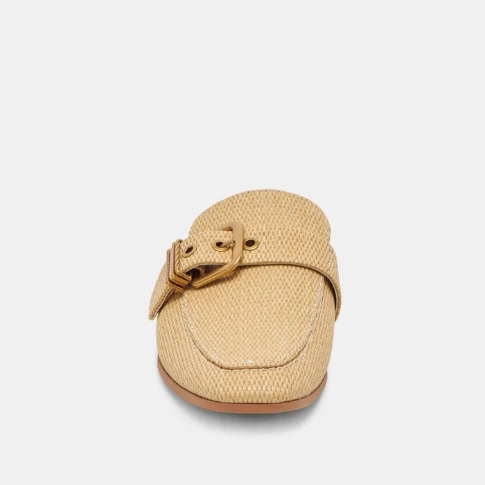 Flats and Loafers Women Dolce Vita Santel Flats Honey Raffia