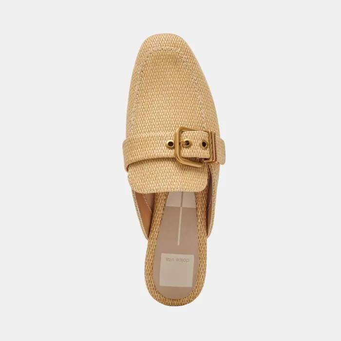 Flats and Loafers Women Dolce Vita Santel Flats Honey Raffia