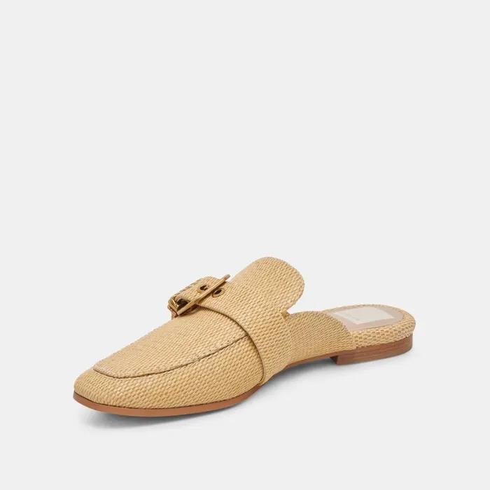 Flats and Loafers Women Dolce Vita Santel Flats Honey Raffia