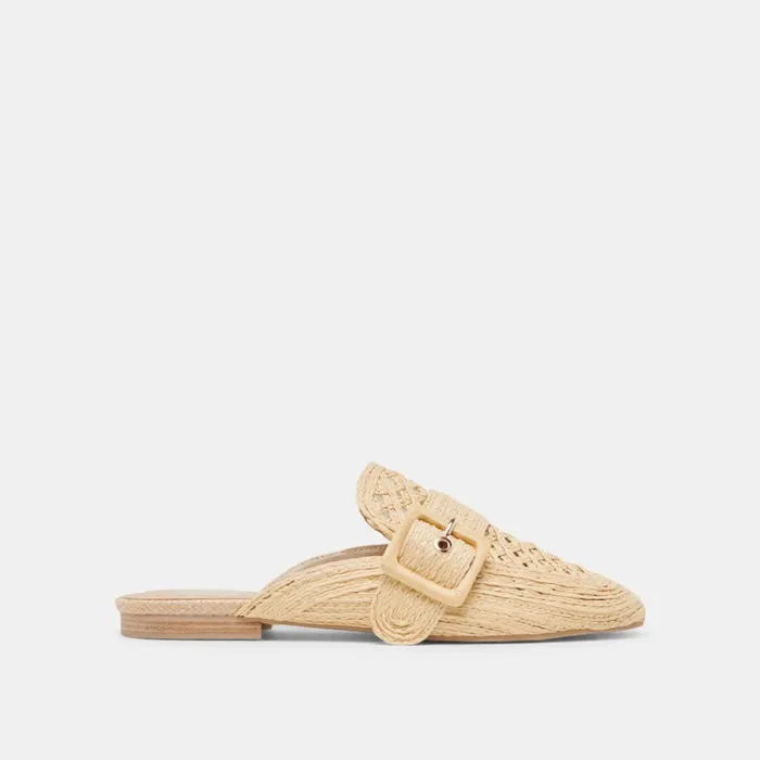 Flats and Loafers Women Dolce Vita Sianna Flats Natural Raffia